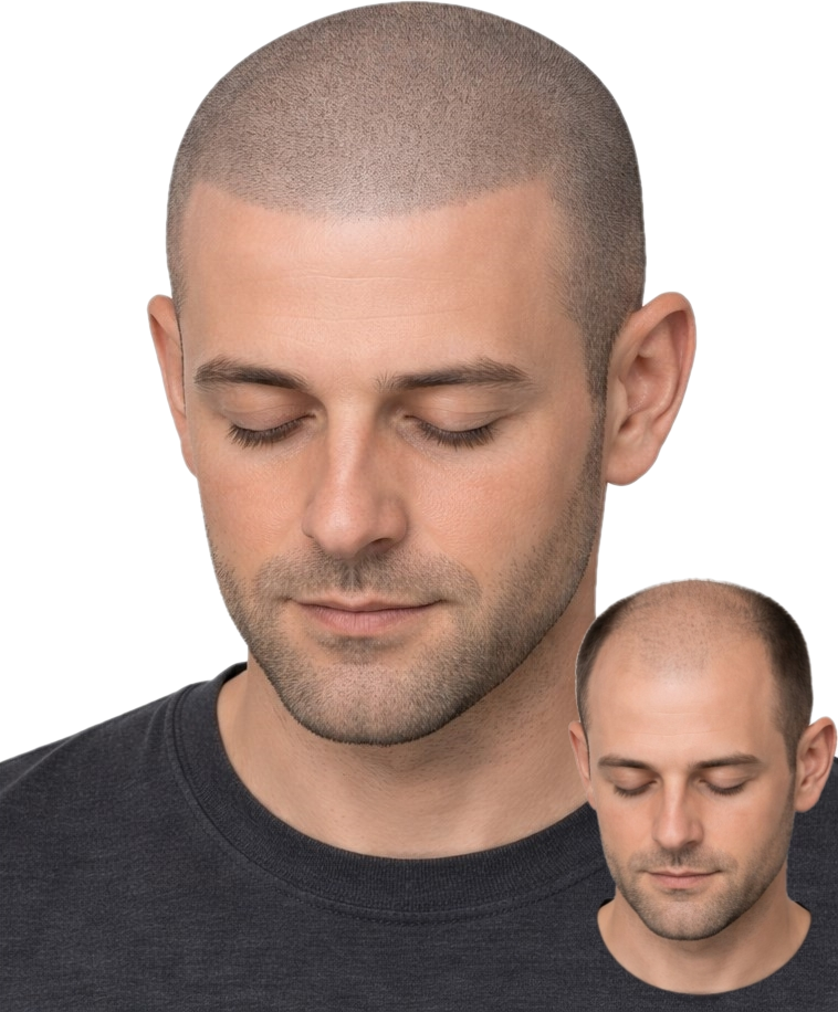 Scalp Micropigmentation Before After Photo